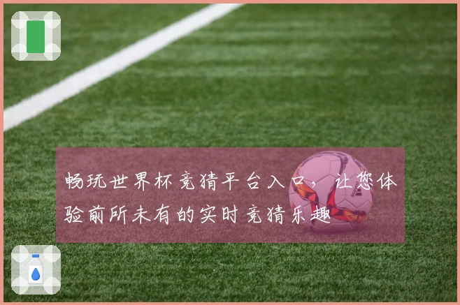 畅玩世界杯竞猜平台入口，让您体验前所未有的实时竞猜乐趣